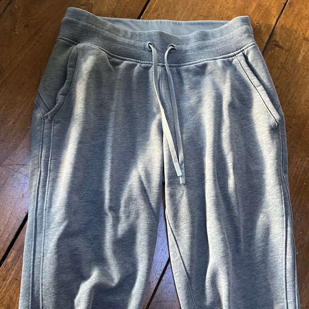 Grey Lululemon sweatpants